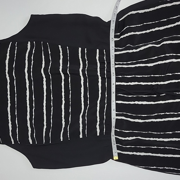 Vince CamutoInkblot Stripe Dress/ SIZE12 - Picture 9 of 14